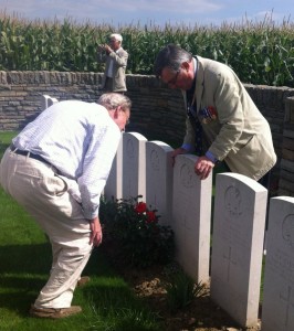 Canon Richard Orchard and Col Kimber